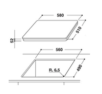 Встраиваемая электрическая варочная панель Whirlpool ACM 804/BA/S