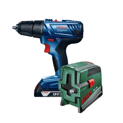 Комплект из дрели и лазерного нивелира