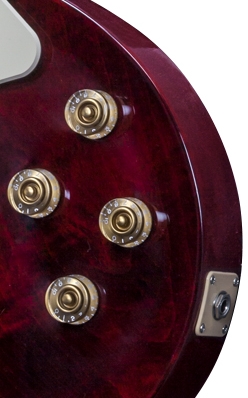 GIBSON LP Studio 2016 T Wine Red электрогитара, цвет - вишневый, фурнитура - хром 