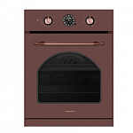 Электрический духовой шкаф Maunfeld Meoxn 376Rcc Ta медный